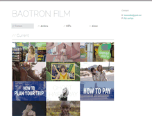 Tablet Screenshot of baotronfilm.com